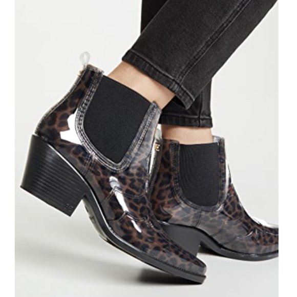 NEW Sam Edelman Winona Western Waterproof Rain Booties - Picture 2 of 16